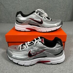 Nike Initiator Sneakers Mens 11 Metallic Silver Black Red Running NEW‎
